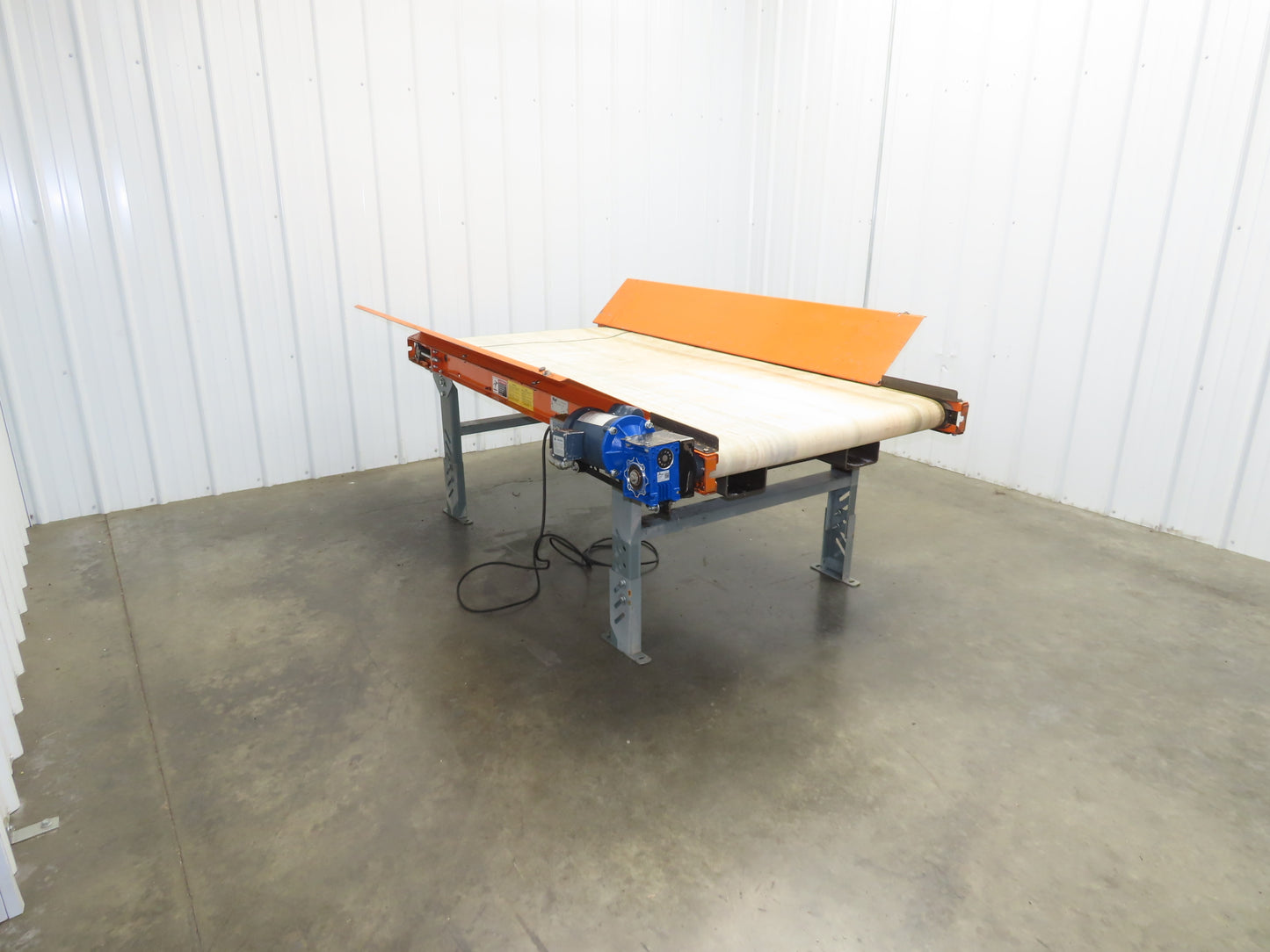 EMI Plastics RM-36 Flat Belt Conveyor 35.5"W x 84"L 115V 1PH Direct Drive 20FPM