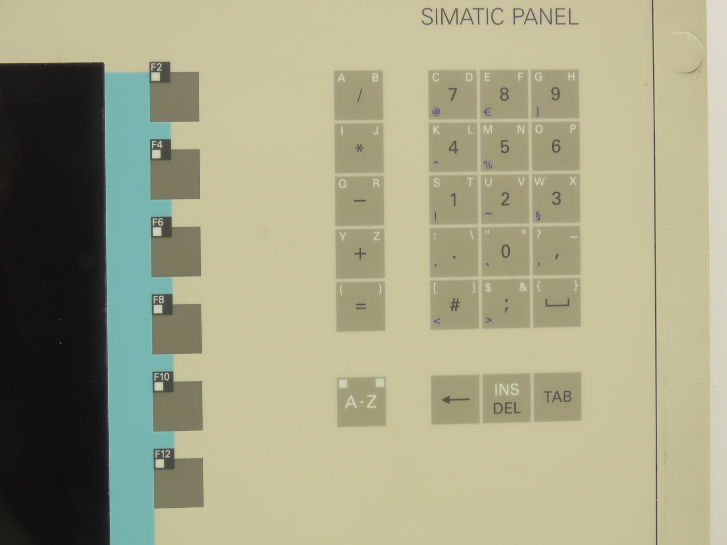 Siemens 6AV6 542-0CC10-0AX0 OP-270 KEY-10 CSTN Operator Display Interface Panel