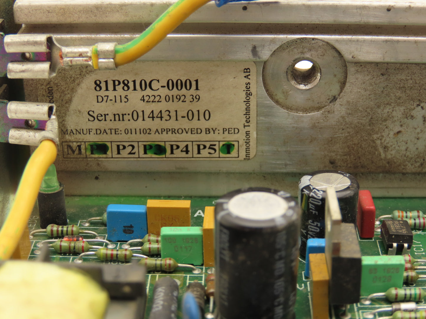 Atlas Copco 81P810C-0001 Power Control Board Tensor C 50P810C