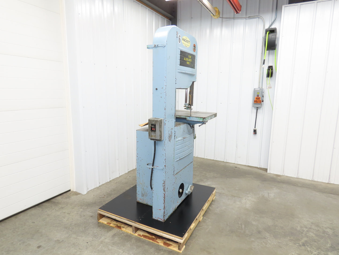 Delta Rockwell 28-350 Vertical Bandsaw 20" Wheel 1Hp 230/460V 3Ph Metal Wood
