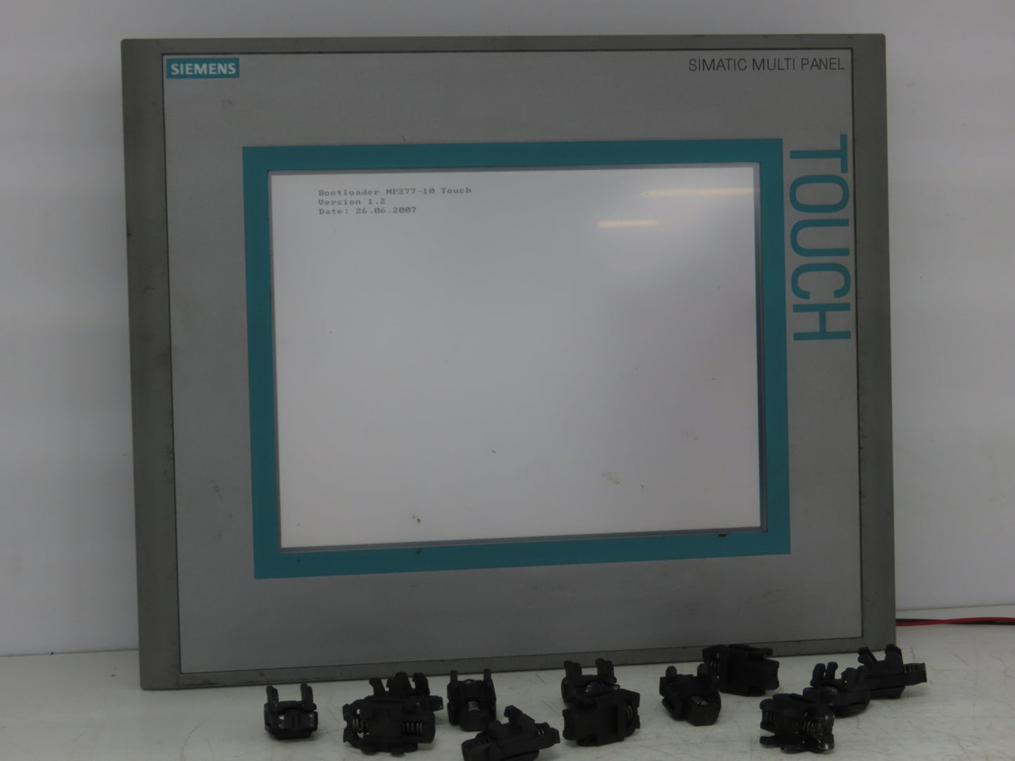 Siemens 6AV6 643-0CD01-1AX1 MP277 Simatic 10" HMI Touch Screen Control Panel