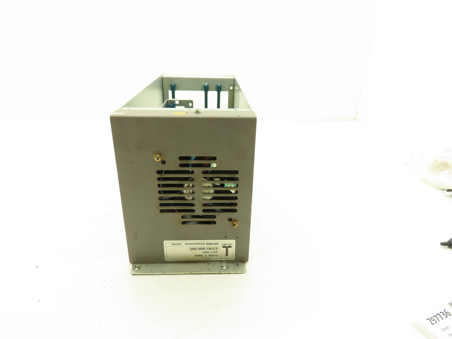Okuma E7191-00U-002 PLC Chassis Unit with Motherboard Backplane 1911-2904