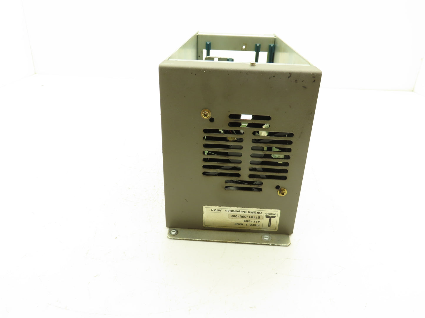 Okuma E7191-00U-002 PLC Chassis Unit with Motherboard Backplane 1911-2904