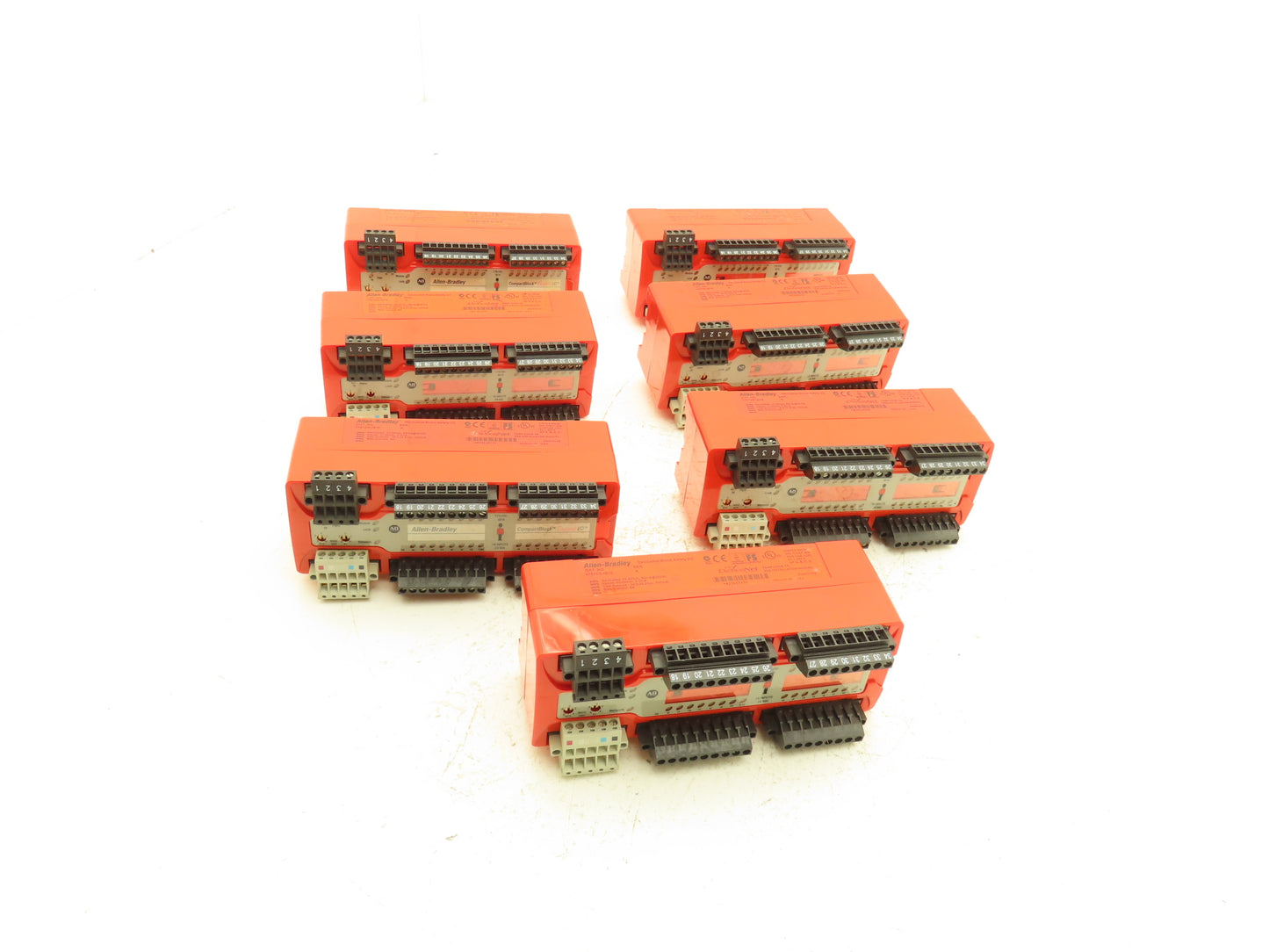 Allen Bradley 1791DS-IB16 Ser A Device Net Block Safety I/O Lot of 7