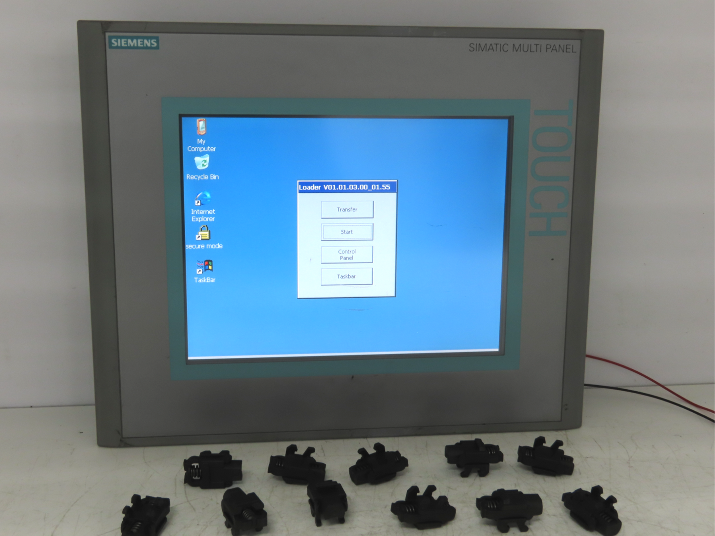 Siemens 6AV6 643-0CD01-1AX1 MP277 Simatic 10" HMI Touch Screen Control Panel