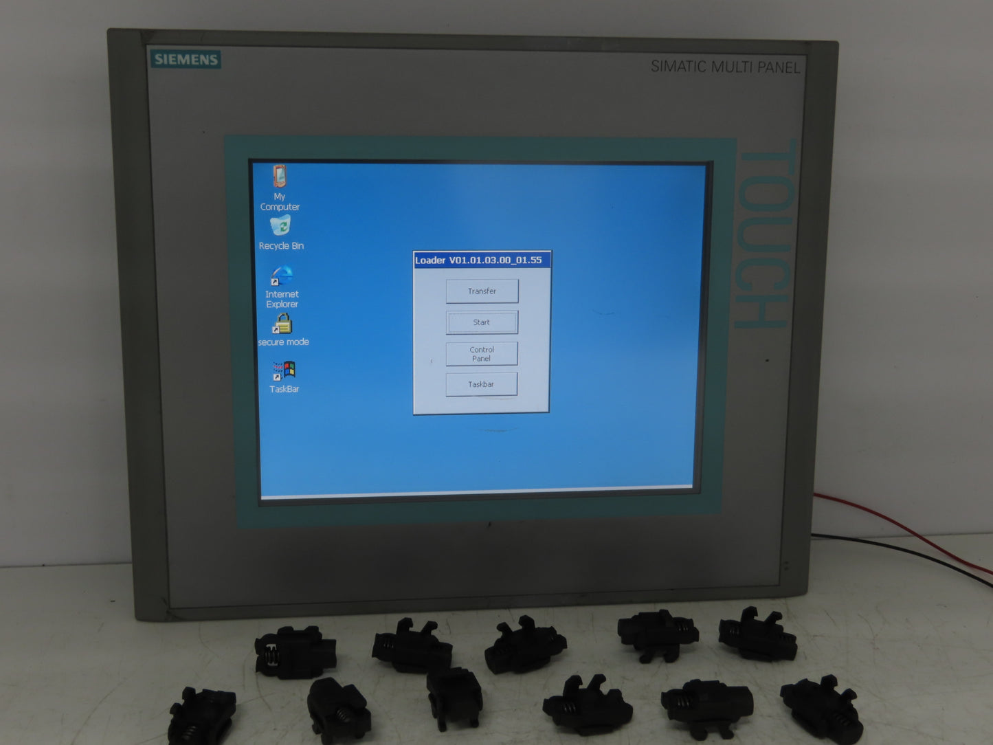 Siemens 6AV6 643-0CD01-1AX1 MP277 Simatic 10" HMI Touch Screen Control Panel