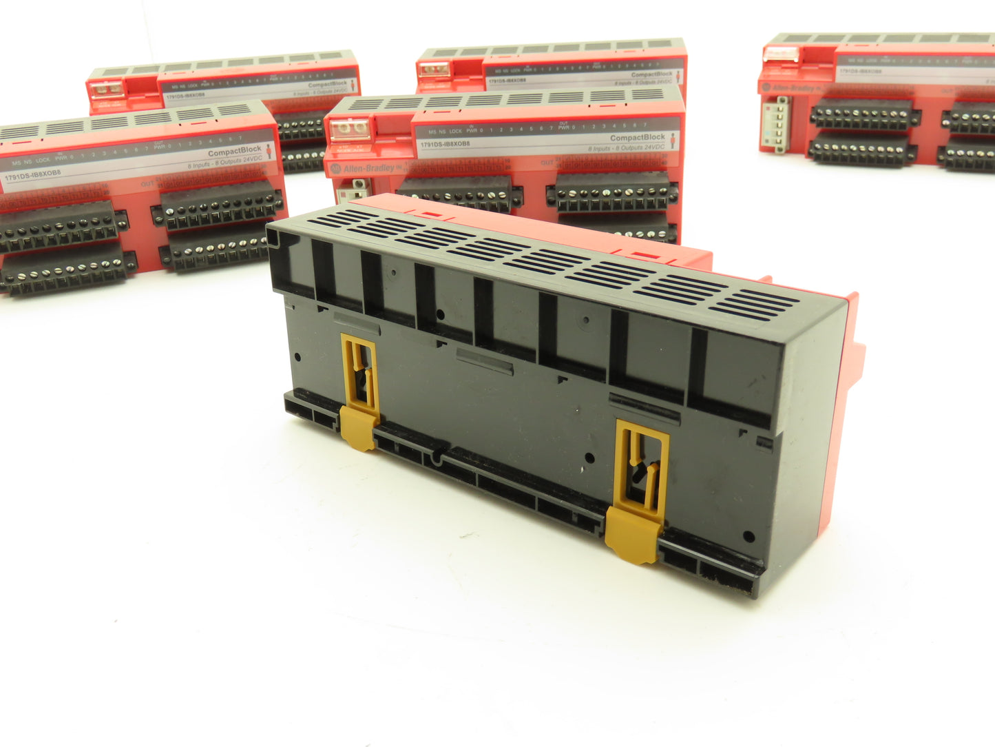 Allen Bradley 1791DS-IB8XOB8 Compact Block Device Net Safety Module I/O Lot of 6