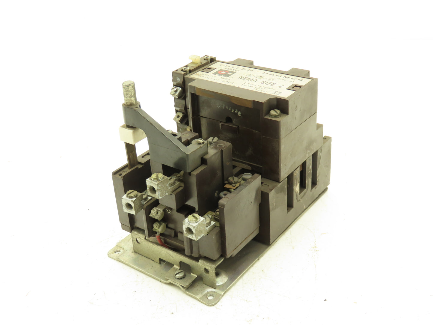 Cutler Hammer A10DN0 Size 2 Motor Starter Contactor 25Hp 45A 600V 3PH 120V Coil