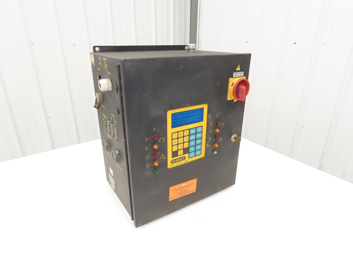 Stanley T8002 Servo Torque Nutrunner Driver Dual Tool Control Panel 230VAC 1Ph