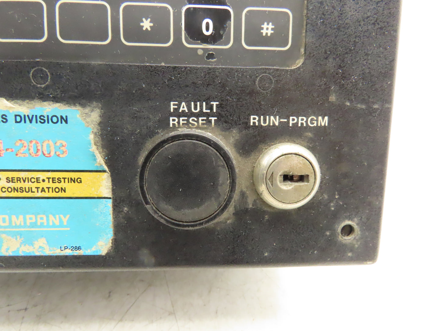 Pertron Controls Data Entry Control Panel with Fujitsu Screen FPC4012NRUL-01