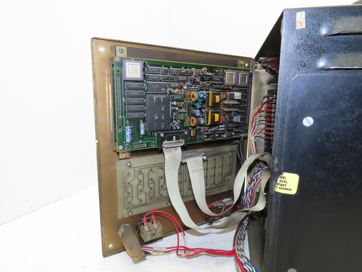 Pertron Controls Data Entry Control Panel with Fujitsu Screen FPC4012NRUL-01
