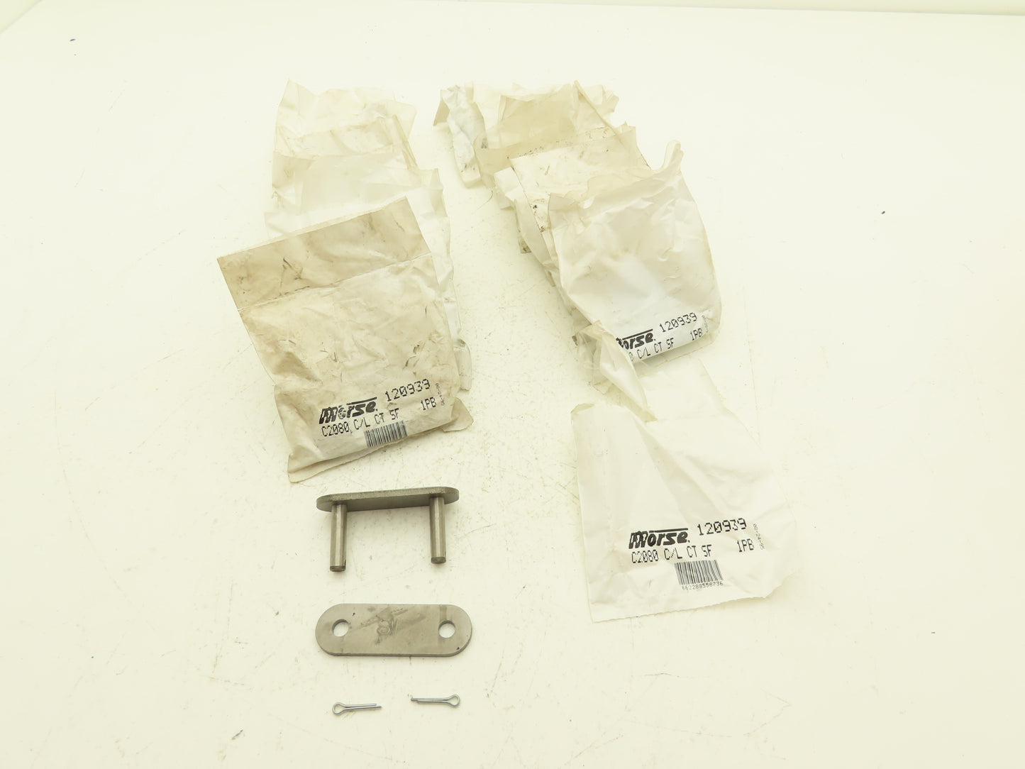 Morse 120939 Connecting Roller Chain Link C2080 2" Pitch Lot of 15