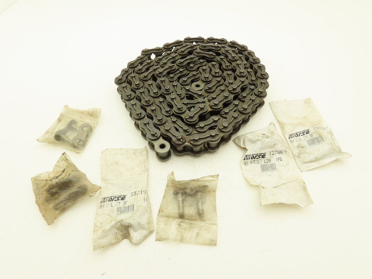 Acme 80-1C/T Roller Chain #80 Cotter Pin Standard Duty 10' W 3 Connecting Links