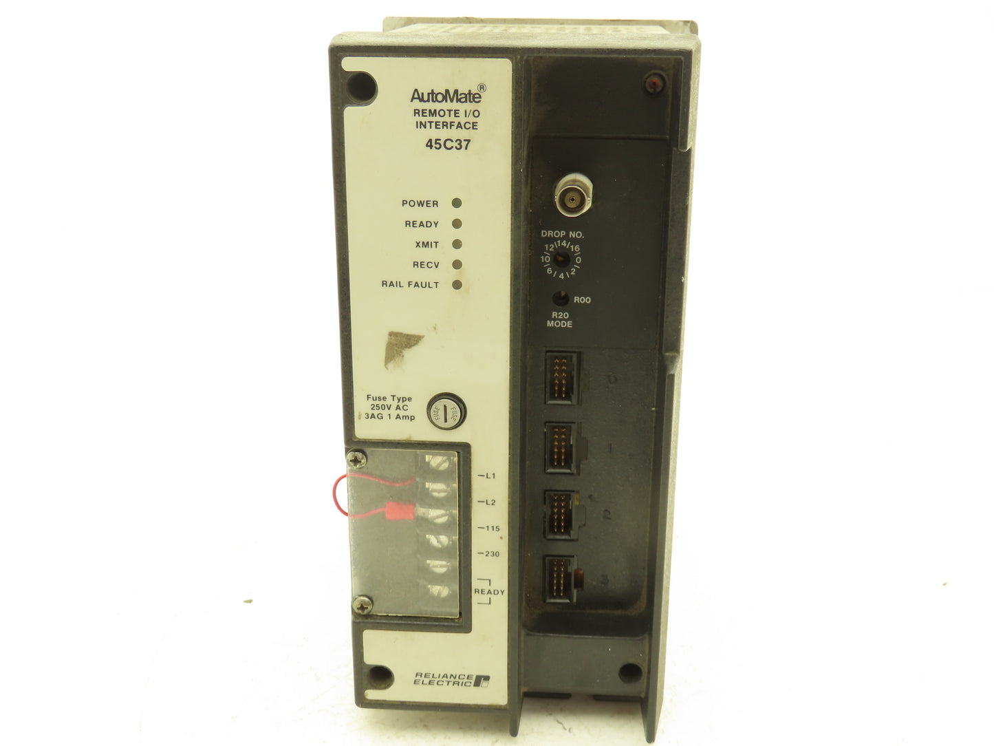 Reliance Electric 45C37 AutoMate Remote I/O Interface Controller Head 250VAC
