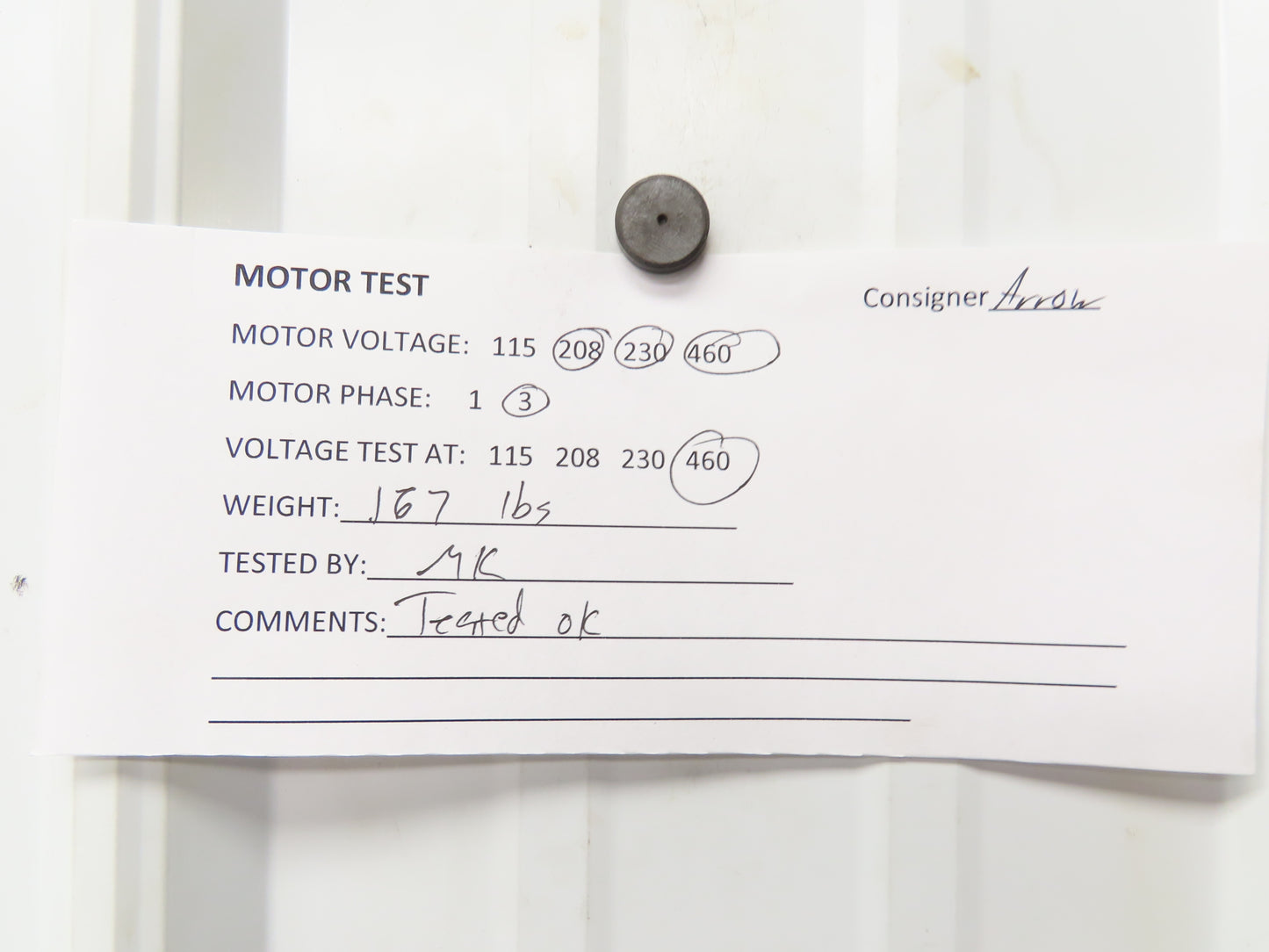 Marathon Globetrotter 286TTFCA6026 AC Motor 30Hp 22kw 1775 RPM 230/460V 3PH 286T