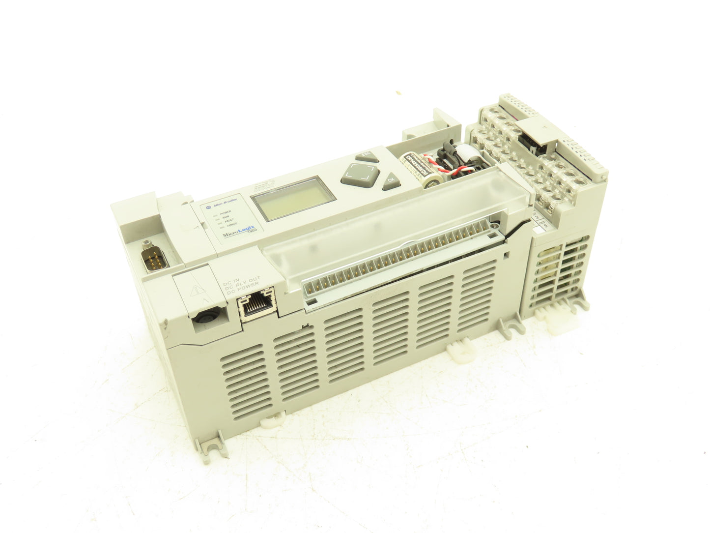 Allen Bradley 1766-L32BXB MicroLogix 1400 32 Point Controller Ser C FW 21