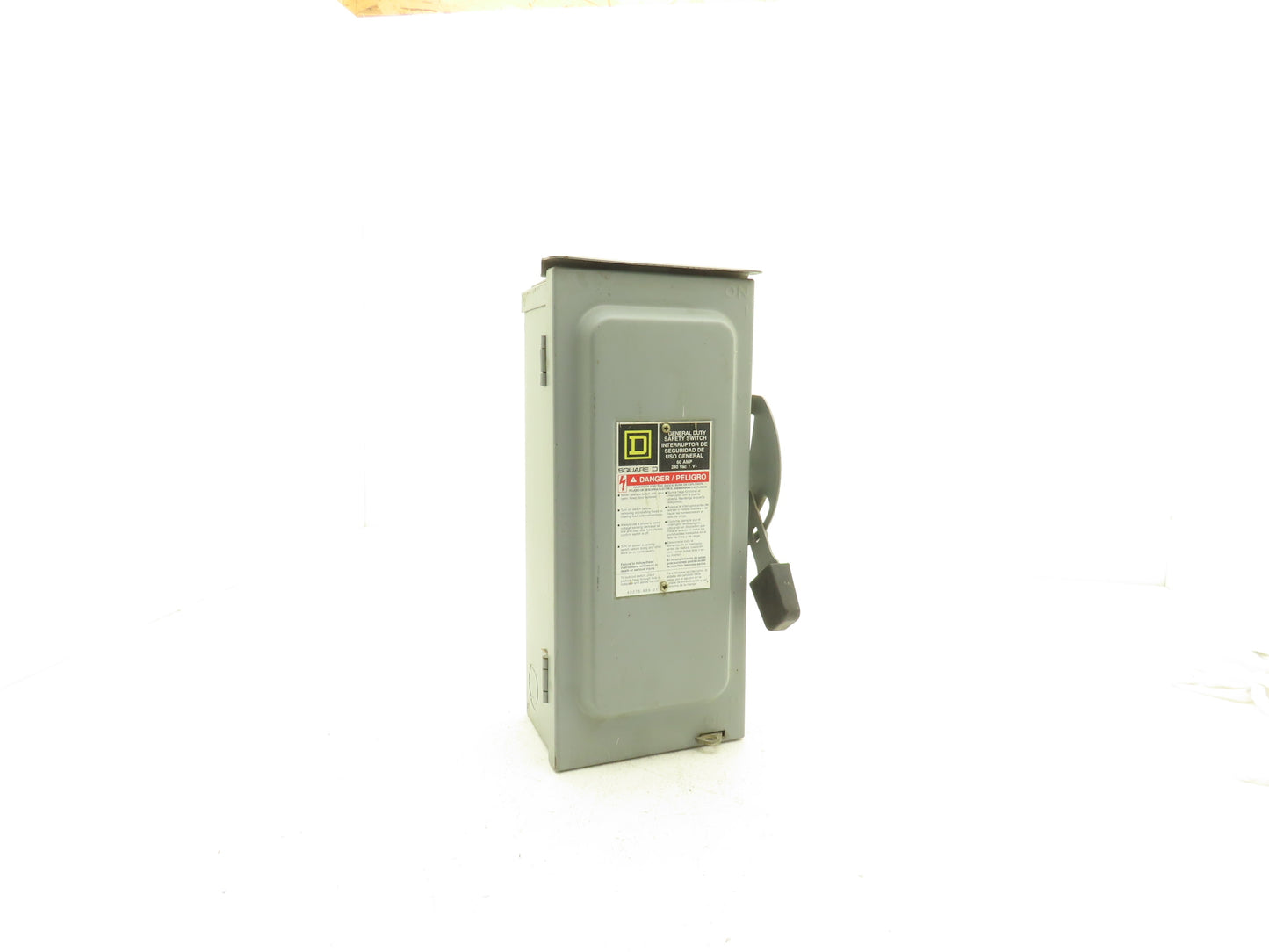 Square D H322NRB Safety Switch Disconnect 3 Ph 60 Amp 3 Pole 240Vac Fusible