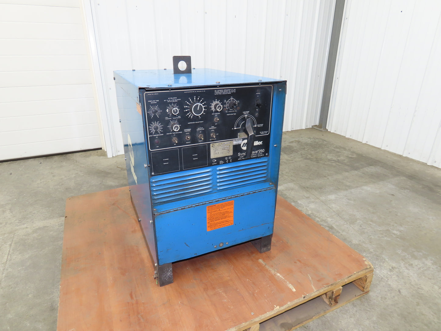 Miller Syncrowave 250 Arc Welding Power Source CC AC/DC Constant Current