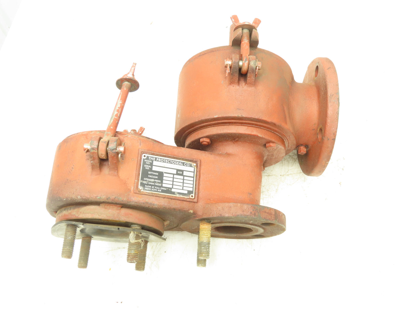 Protectoseal C19542PF3/0069 Pipe-Away Pressure/Vacuum Relief Vent 2x3" Flanged