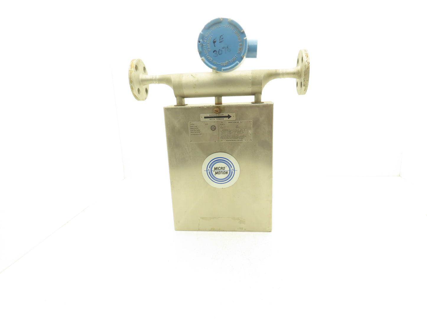 Micro Motion D S065S219 Mass Flow Sensor 1" ANSI Flange 2250psi -240 to 177° C