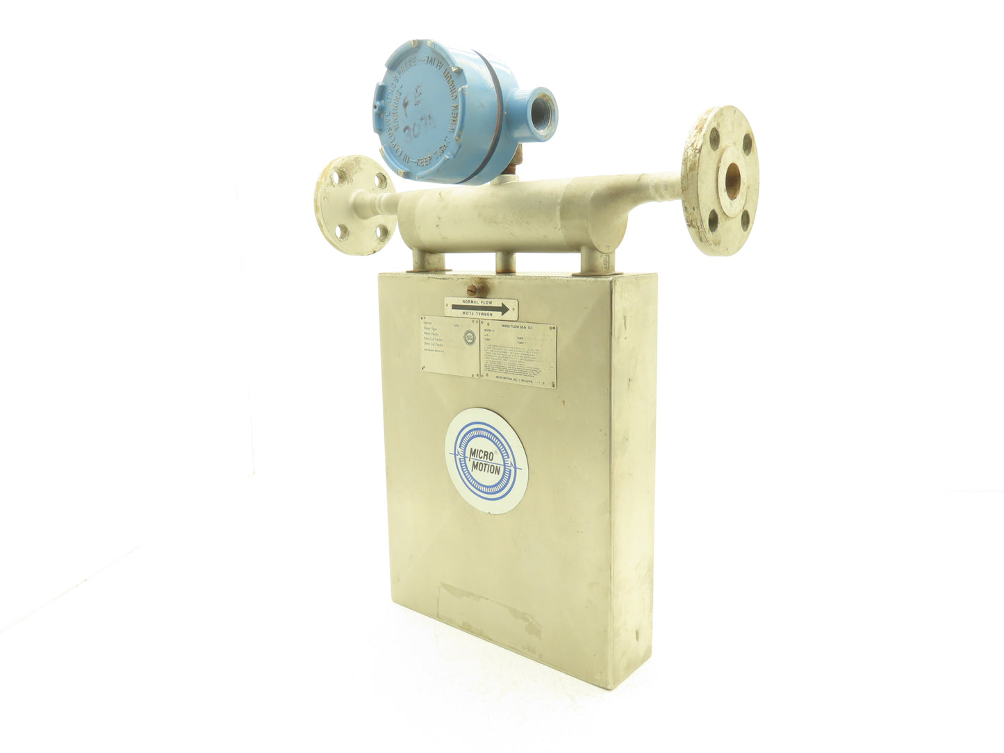 Micro Motion D S065S219 Mass Flow Sensor 1" ANSI Flange 2250psi -240 to 177° C