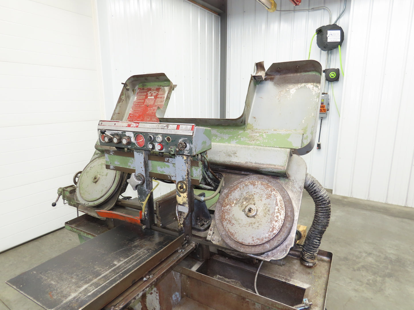Doall C58 Horizontal Metal Band Saw 12" X 18" 550v 3ph Vise Table Feed Parts