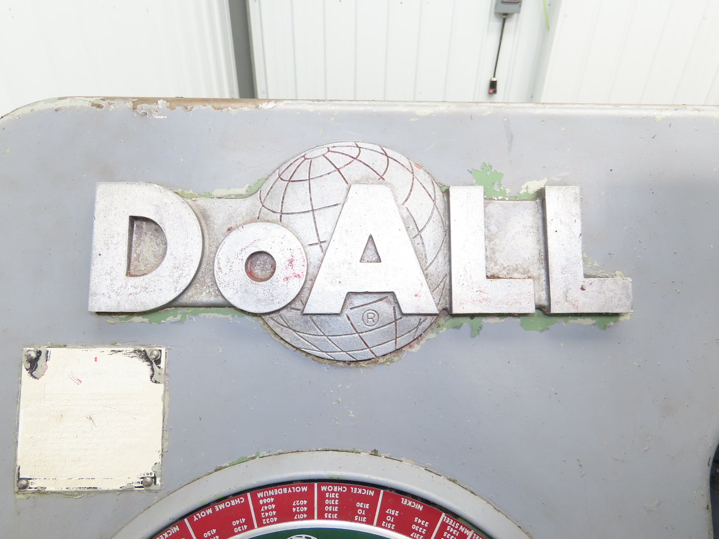 Doall C58 Horizontal Metal Band Saw 12" X 18" 550v 3ph Vise Table Feed Parts