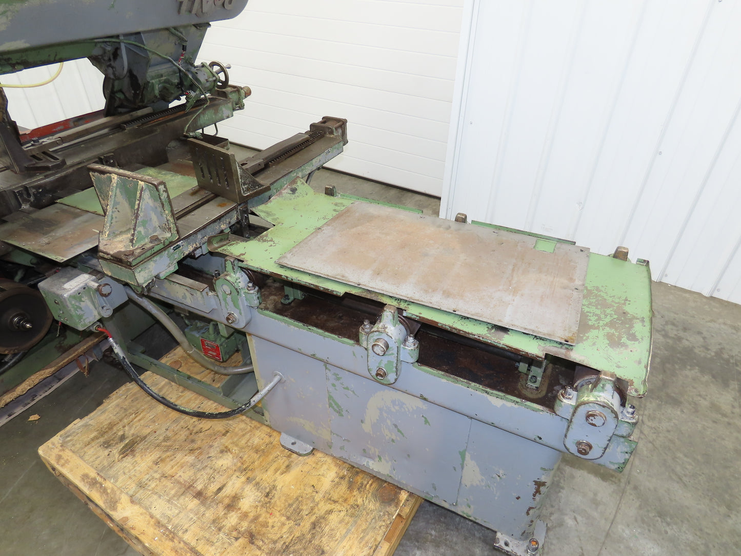 Doall C58 Horizontal Metal Band Saw 12" X 18" 550v 3ph Vise Table Feed Parts