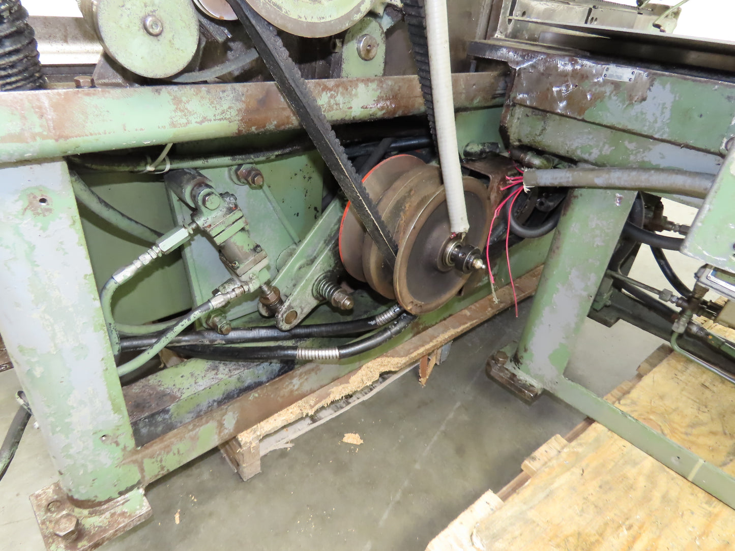Doall C58 Horizontal Metal Band Saw 12" X 18" 550v 3ph Vise Table Feed Parts