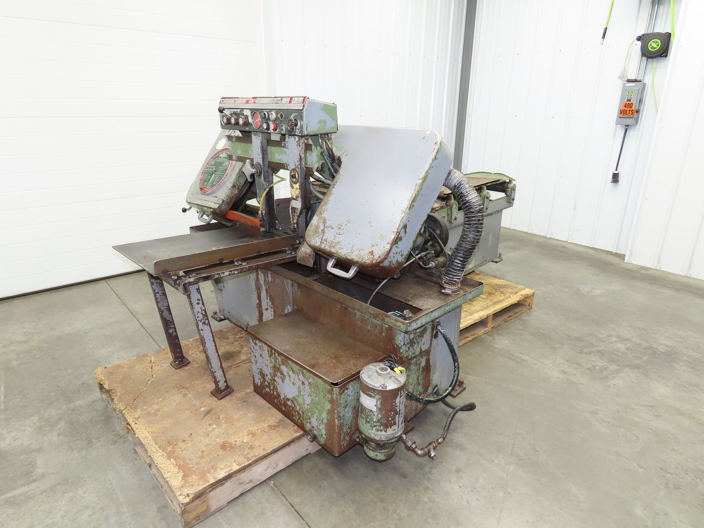 Doall C58 Horizontal Metal Band Saw 12" X 18" 550v 3ph Vise Table Feed Parts