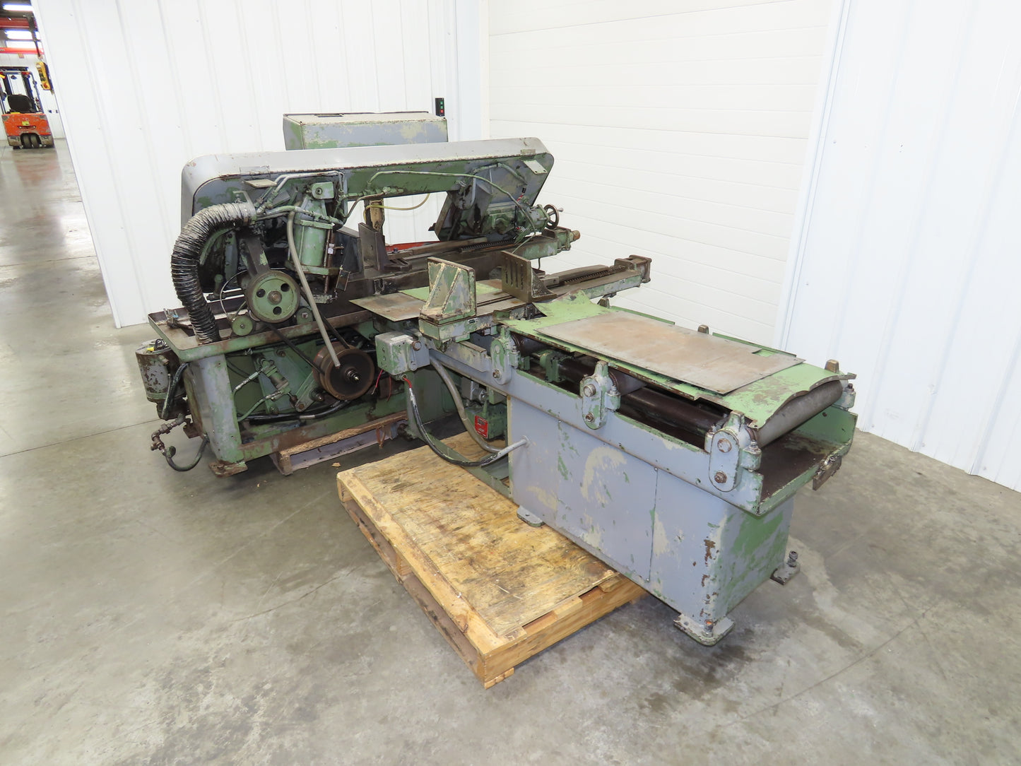 Doall C58 Horizontal Metal Band Saw 12" X 18" 550v 3ph Vise Table Feed Parts