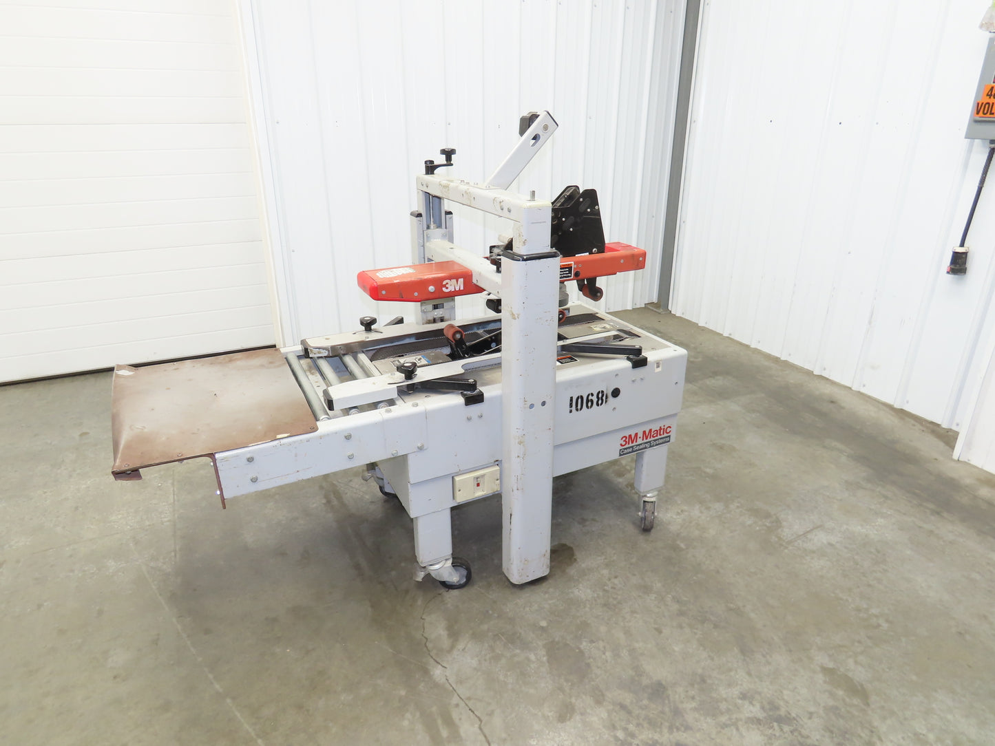 3M-Matic 200A Carton Sealer Adjustable Case Sealing System 115V Top Bottom Taper