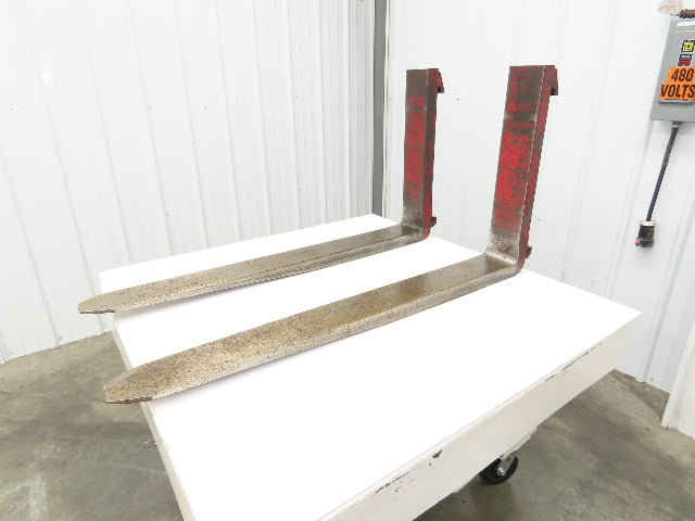 Cascade 7000027 4-3/4 X 47-3/4" Class 3 Steel Forklift Forks 20" Carriage 1-Pair