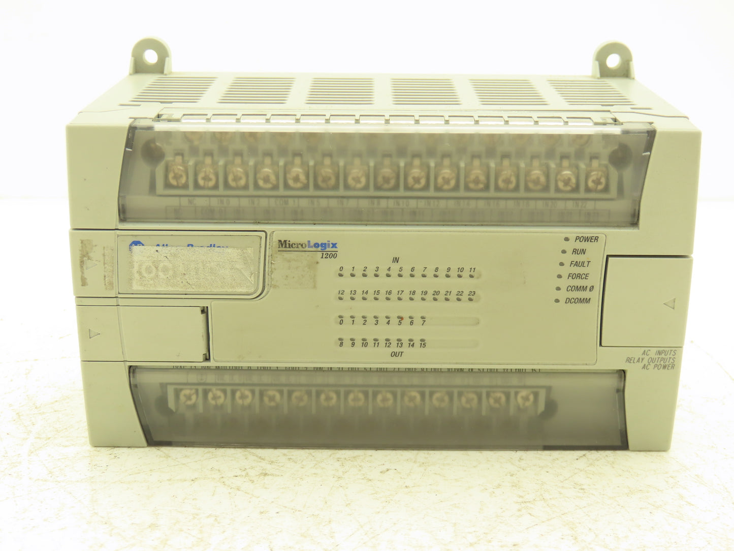 Allen Bradley 1762-L40AWA MicroLogix 1200 PLC Input Output I/O Module Series A