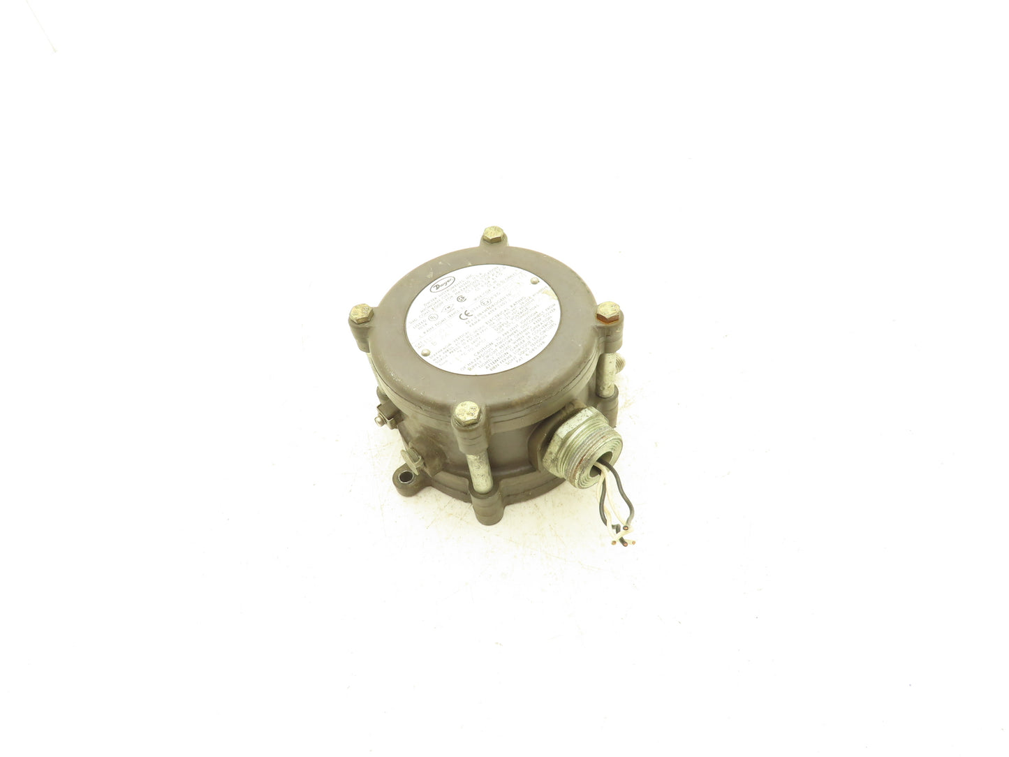 Dwyer 1950G-0-B-24 Explosion Proof Differential Pressure Switch 24VDC/120-240VAC