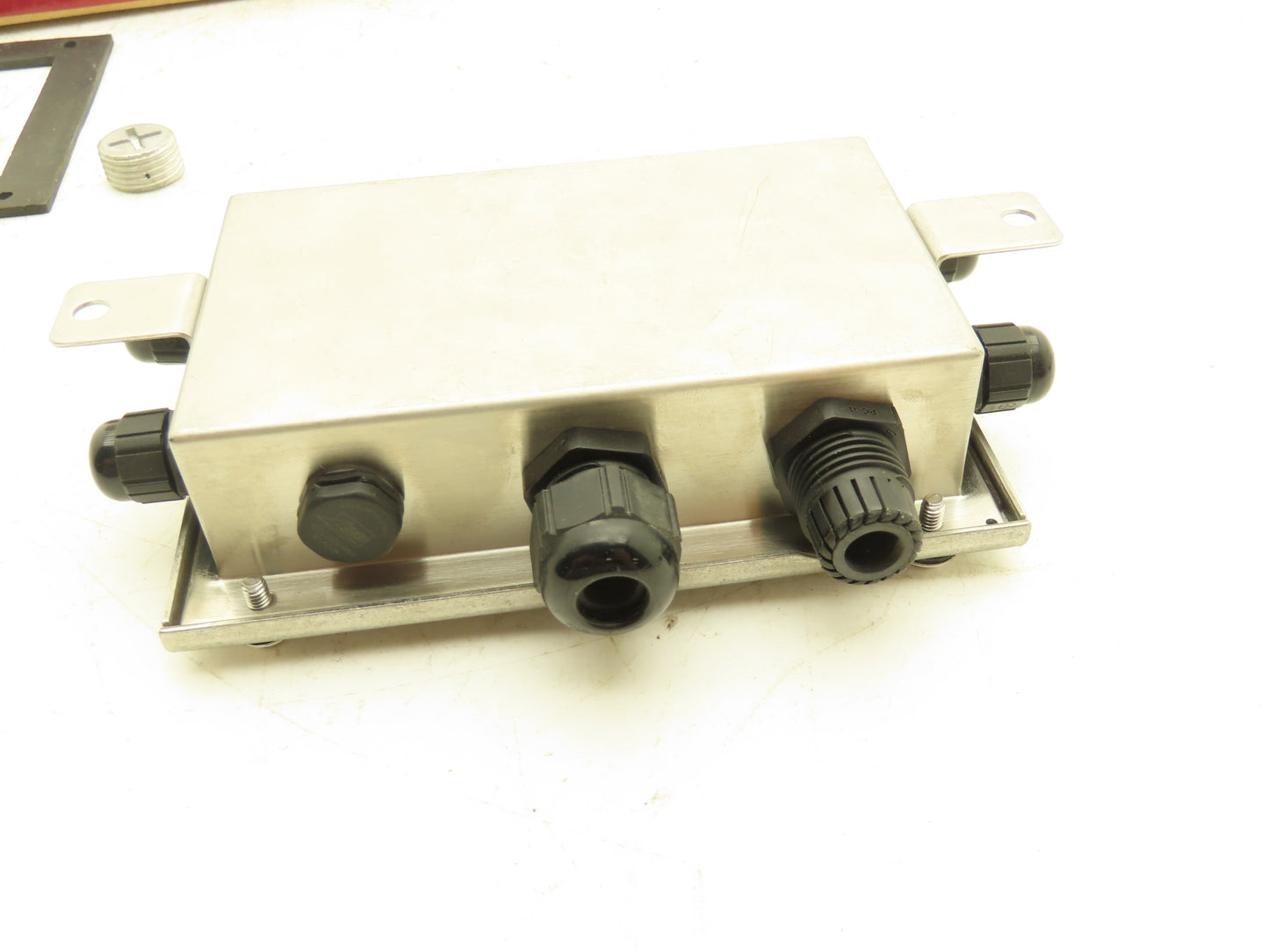 Rice Lake J-BOX TuffSeal Weight Scale Junction Box Stainless Cable Port