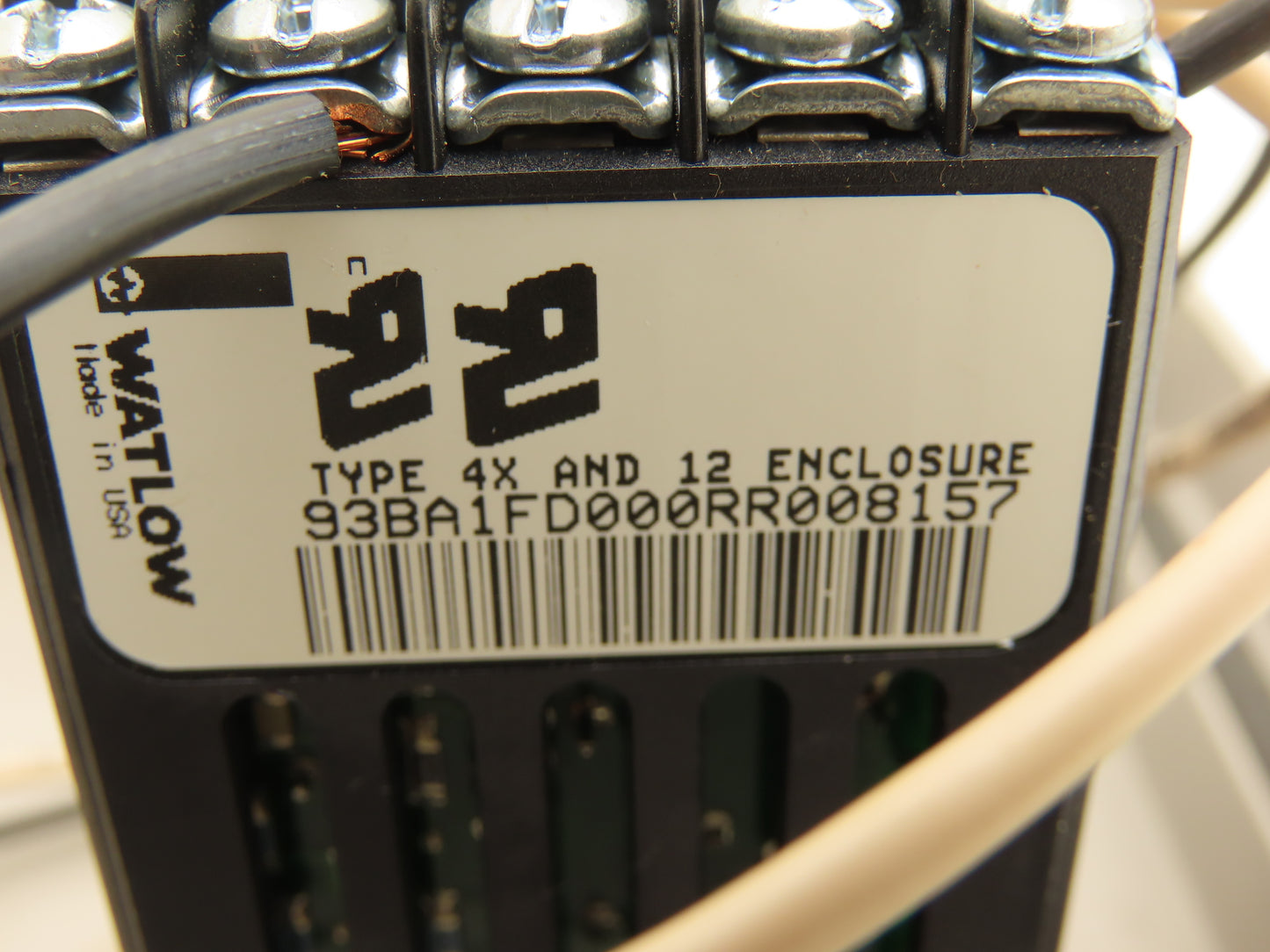 Watlow 93BA-1FD0-00RR Temp Control Microprocessor Based 9x11 Enclosure