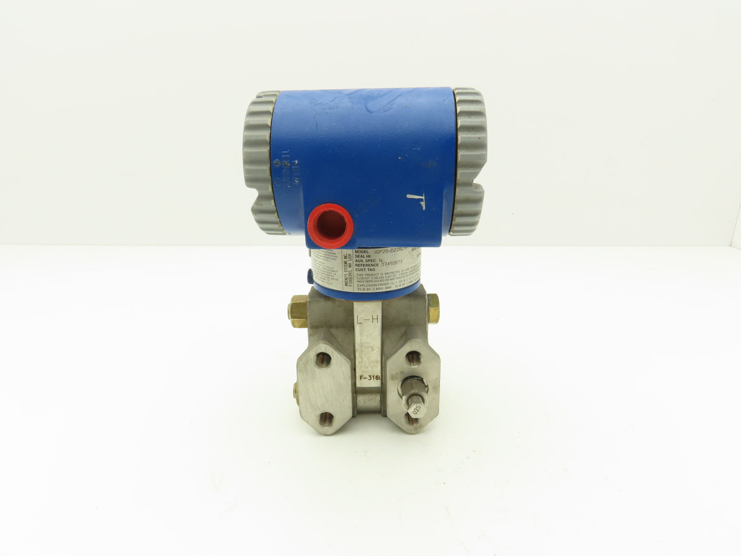 Foxboro IGP20-D22B21F Pressure Transmitter 316L -30 +30"H2O 3626psi 12-42vdc