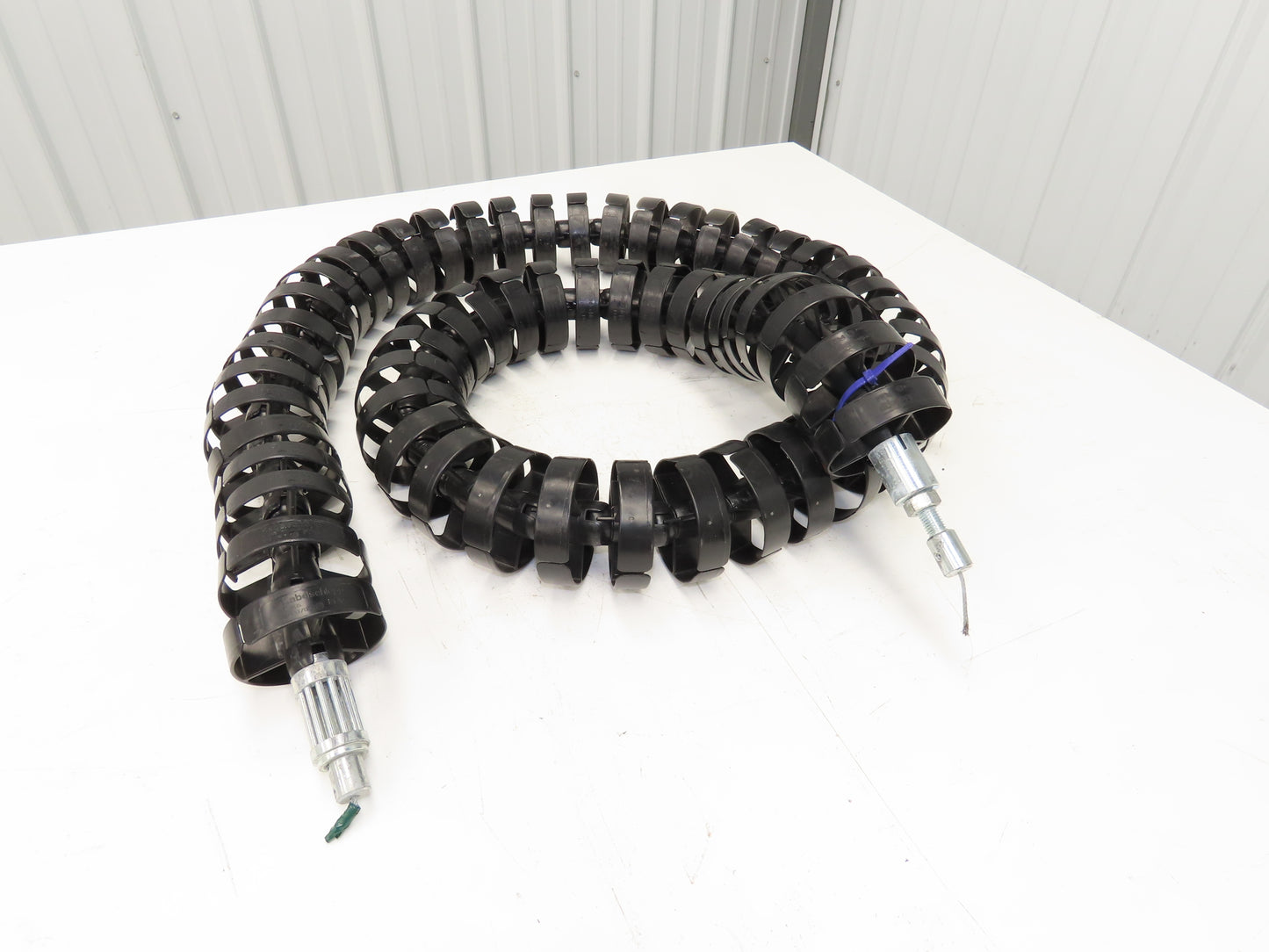 Kabelschlepp R085 10.175 Energy Chain Cable Carrier Round POM 85mm OD 98" Length