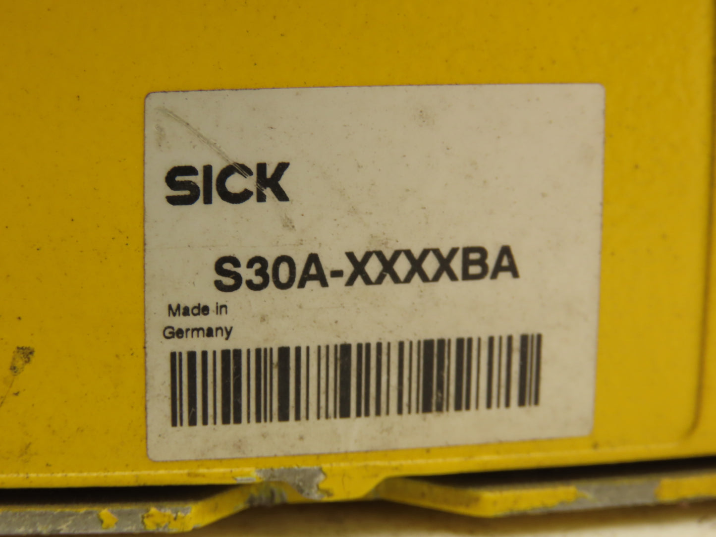 Sick S30A-6011BA Safety Laser Scanner S3000 Standard 0m to 8m