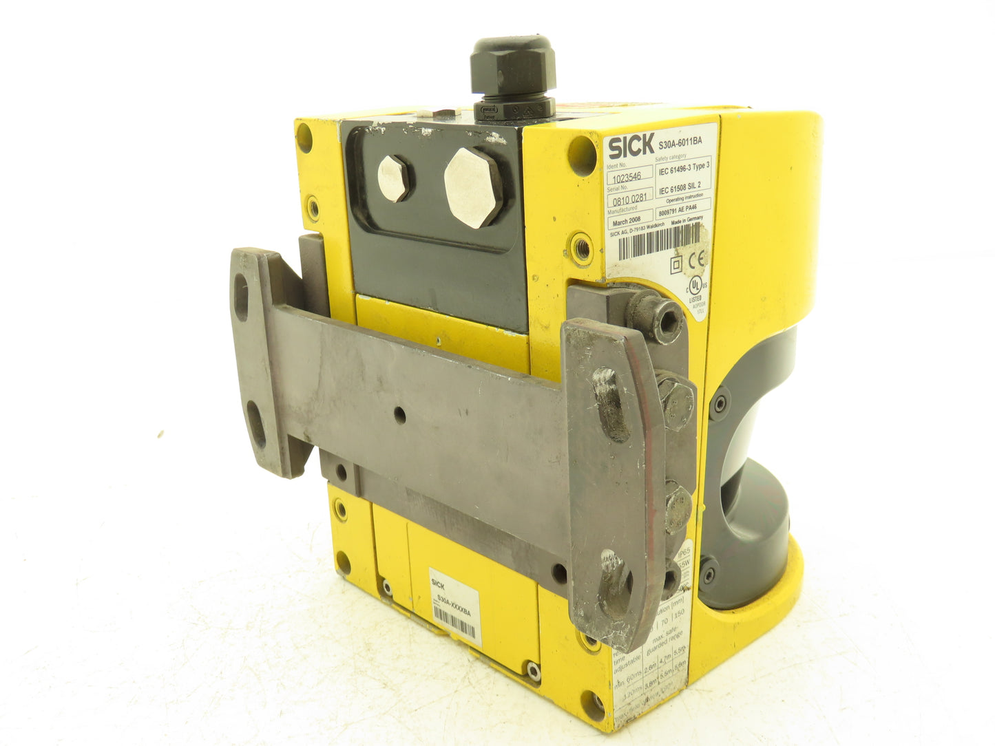 Sick S30A-6011BA Safety Laser Scanner S3000 Standard 0m to 8m