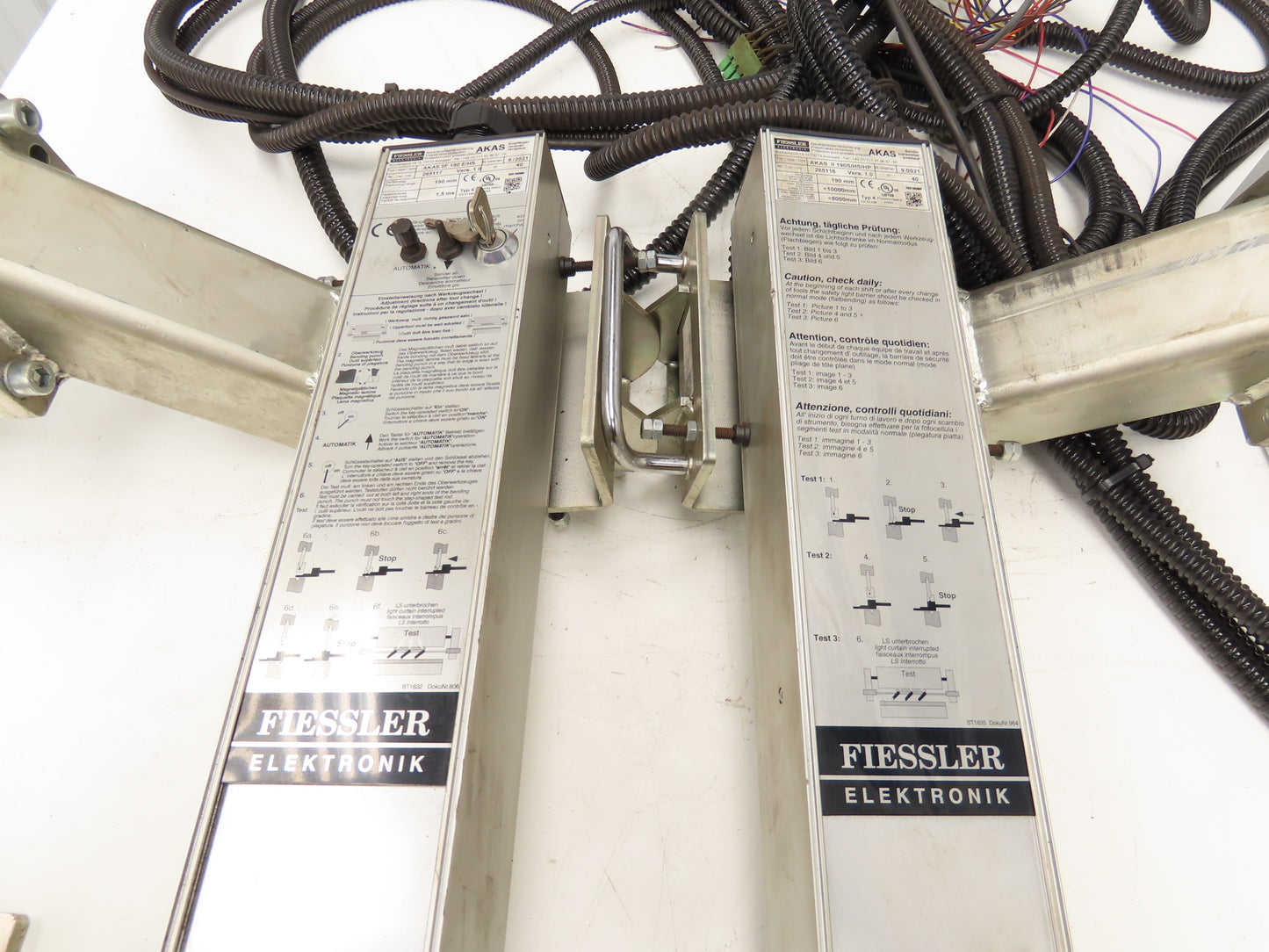 Fiessler Elektronik AKAS IIF190 E/HS Press Brake Laser Safety System