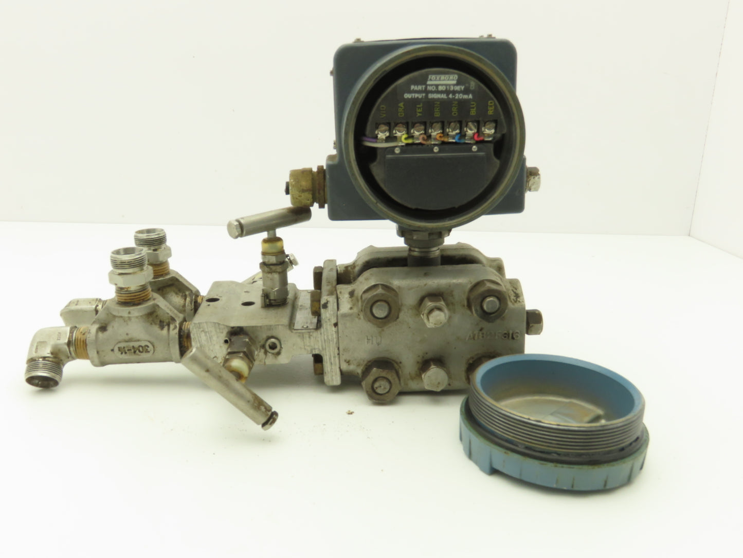 Foxboro 823DP-I3S1NH2-Y Pressure Transmitter 0-416"H2O 12.5-65vdc 3000psi