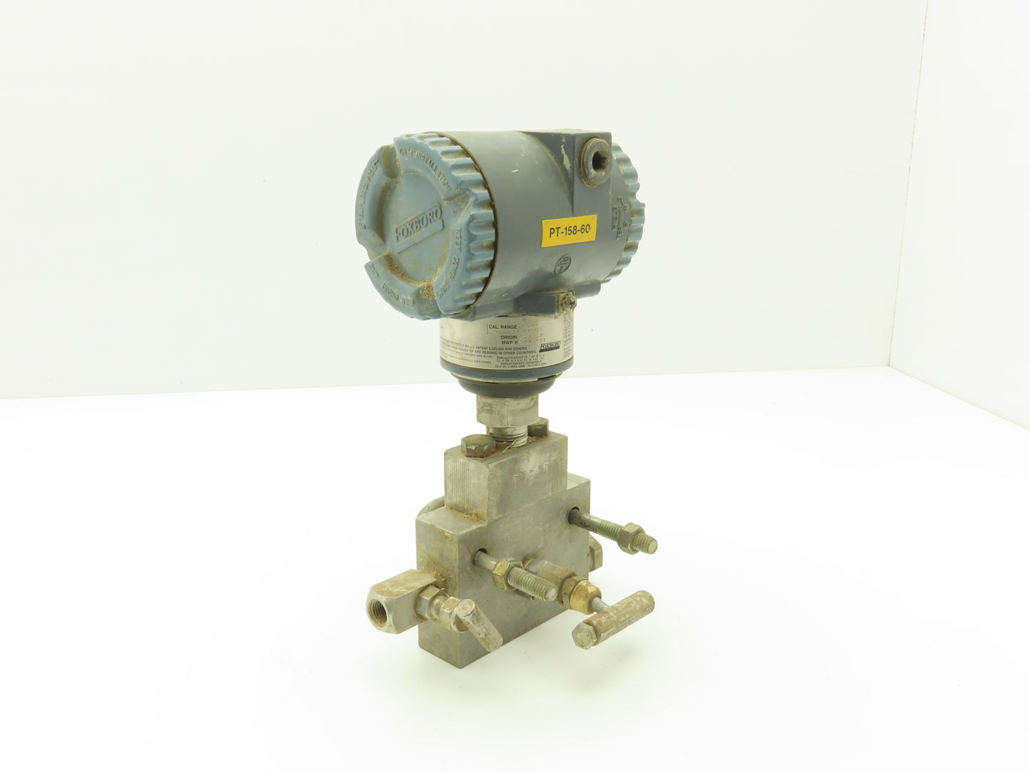 Foxboro IGP10-D20D1F-Z1 Pressure Transmitter 1/2" Stainless Manifold 300 PSI