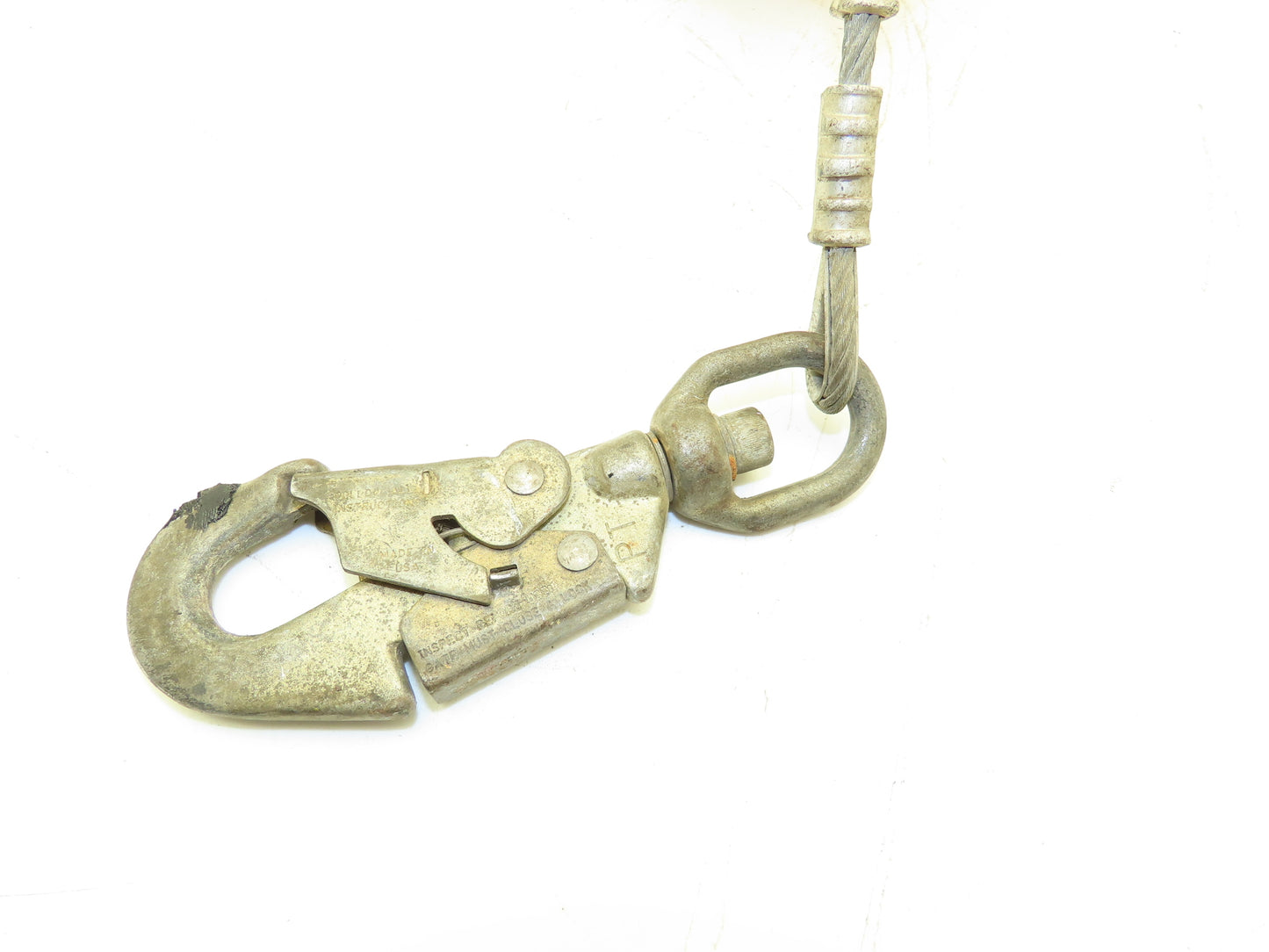 MSEC 1025 Portable Self Retractable Fall Safety Lifeline 25' With Bracket