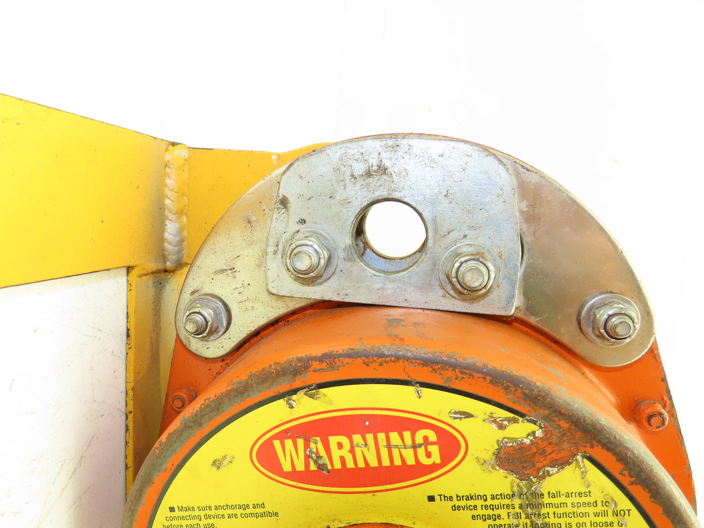 MSEC 1025 Portable Self Retractable Fall Safety Lifeline 25' With Bracket