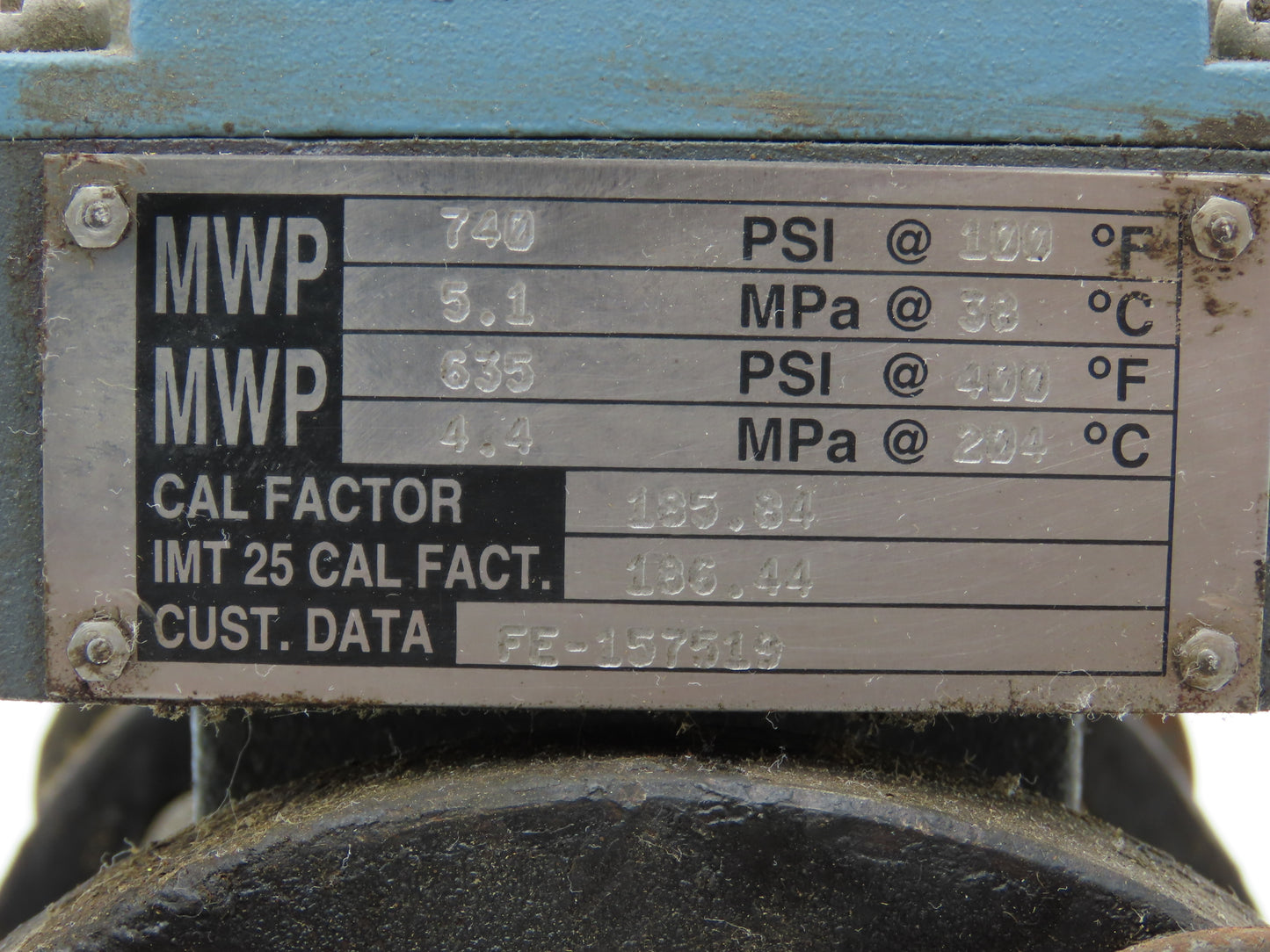 Foxboro 800HA-WCR-PJGFNA Magnetic Flowtube Meter 740psi 3/4"NPT Pipe 20"L 8000A