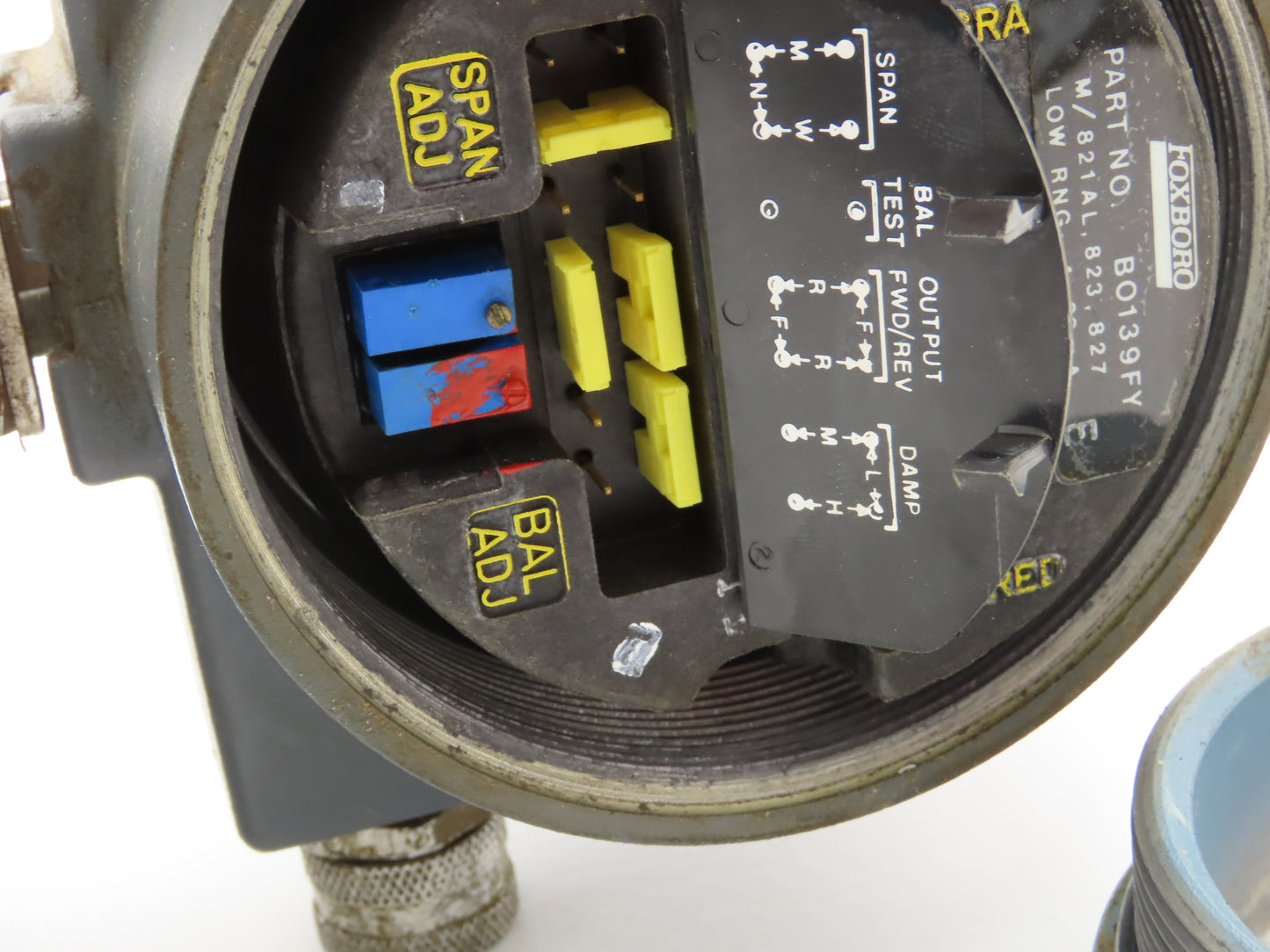 Foxboro 823DP-I3S1NM0-Y Pressure Transmitter 0-10"H2O 3000psi 12.5-65VDC