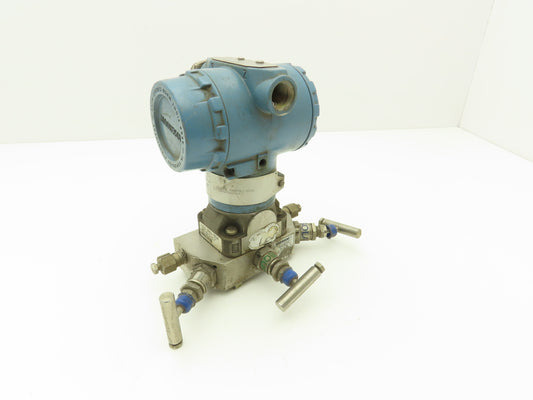 Rosemount 3051 CD1F02A1AS5Q4A0190 Pressure Transmitter 0-20"H2O 2000psi 9-32VDC