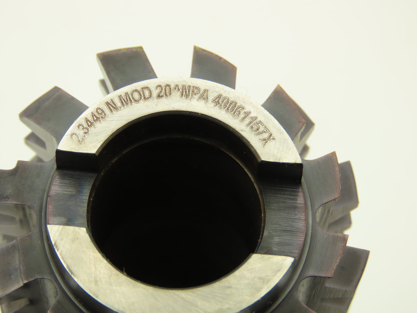 Klingelnberg PMM4 ADV 169393 Carbide Gear Hob Cutter Tool 45mm OD 19mm ID